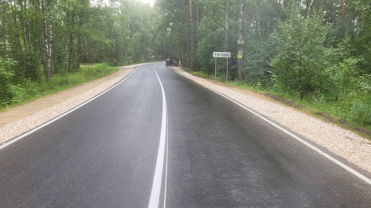 Ремонт дороги к «Лисьей гриве» завершили в Нижегородской области