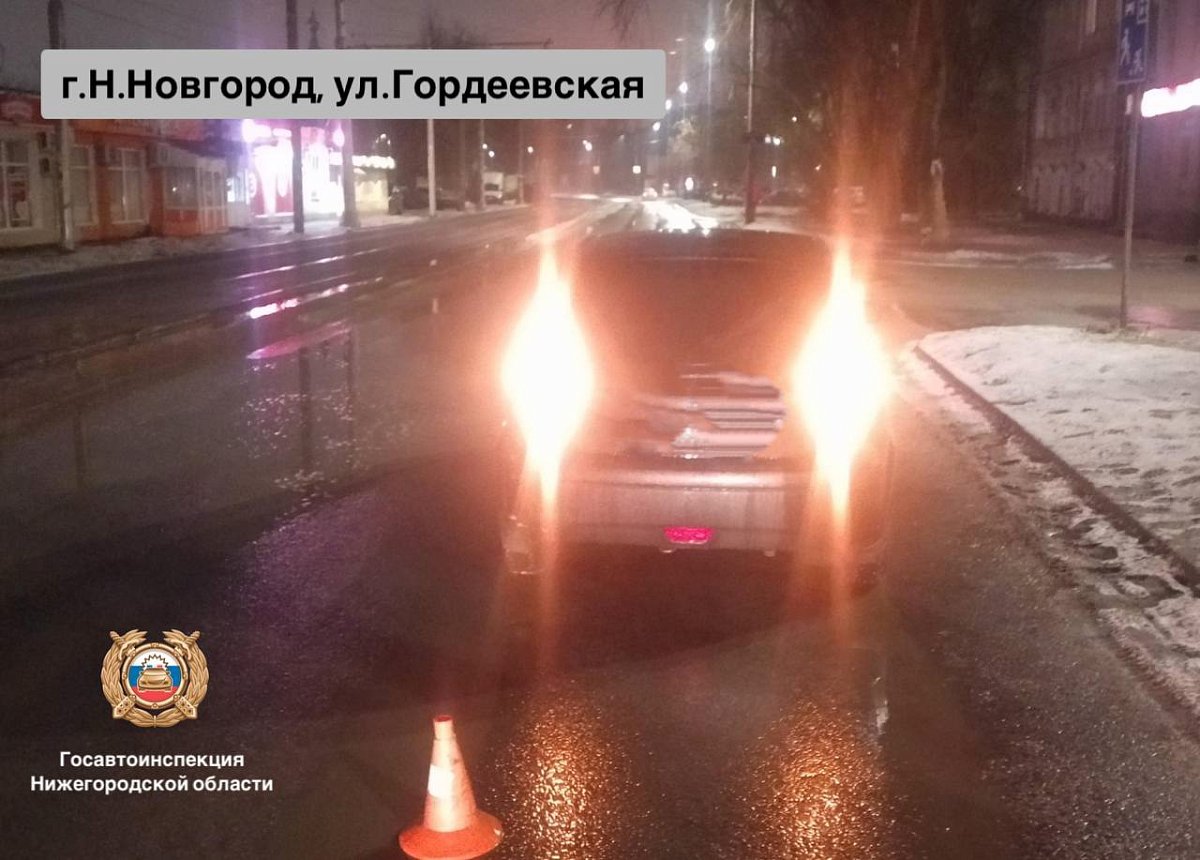 Нижегородку сбили на переходе в Канавинском районе