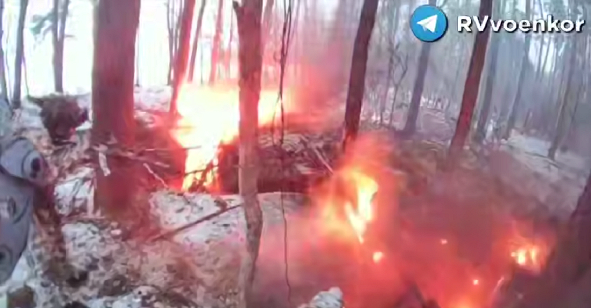 Огневой налет на пункт ВСУ с участием нижегородца сняли на видео