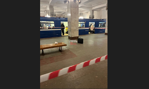 Станцию метро в Нижнем Новгороде оцепили из-за оставленного чемодана