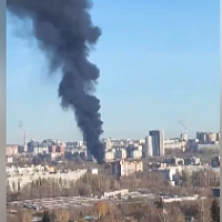 В Нижнем Новгороде локализовали пожар рядом с рынком «Народный»