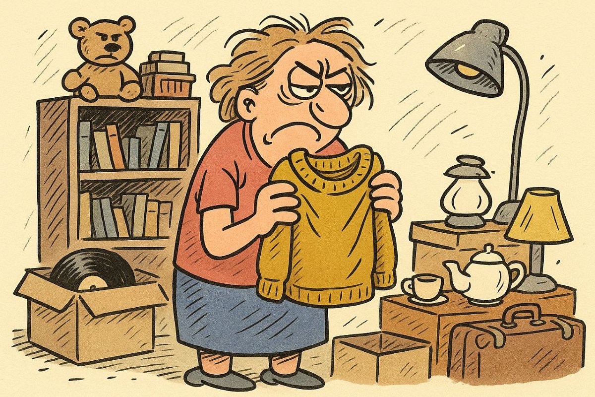 Почему мы храним старые вещи. Ответ и решение есть!