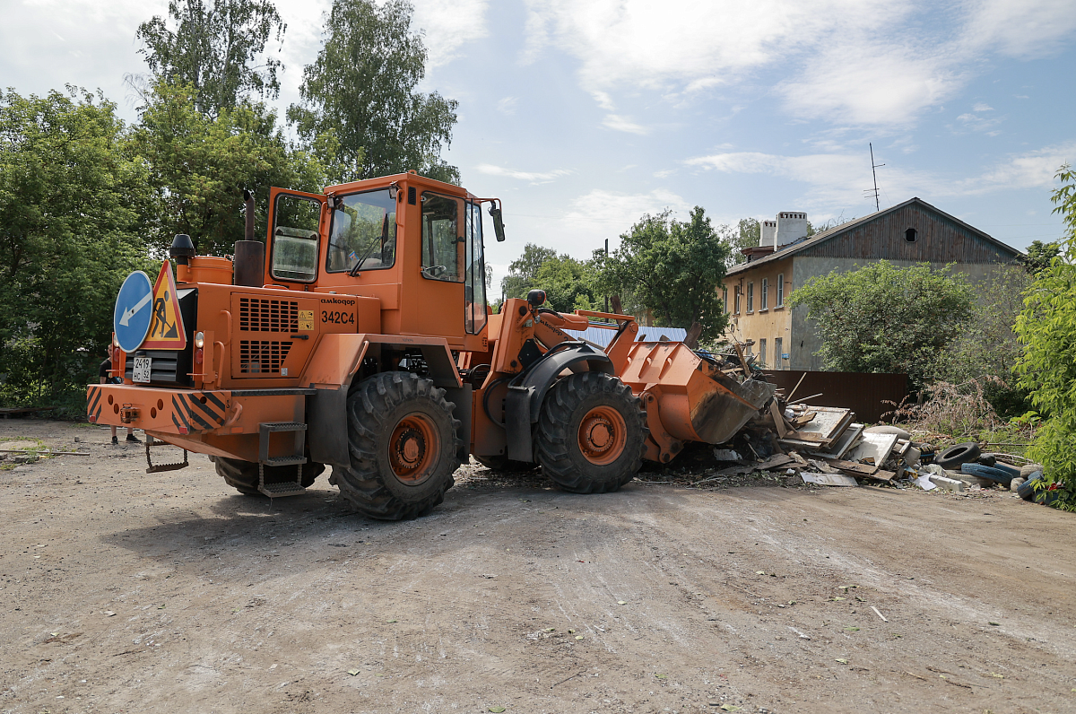 В Канавинском районе за год вывезли почти 3000 кубометров мусора